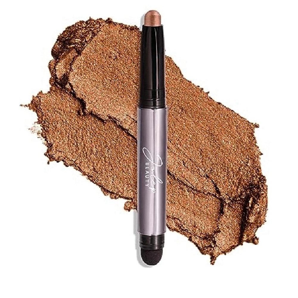 Hydrating Cream-to-Powder Eyeshadow with Built-in Smudger - Copper Shimmer NEW